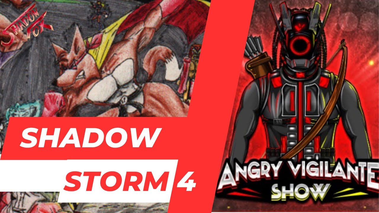 Shadow Fox ShadowCasts- ShadowStorm 4 - DEBATE with AngryVigilanteShow | Q/A REPLAY