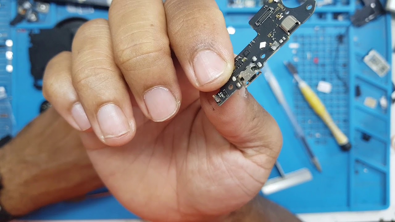 COMO TROCAR CONECTOR DE CARGA MOTOROLA MOTO G8 POWER LITE  MOD XT 2055-1