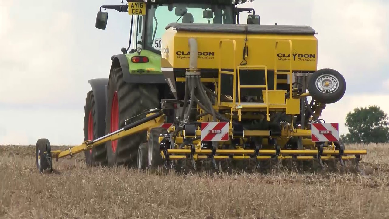 Сівалка Claydon Hybrid T6 в роботі