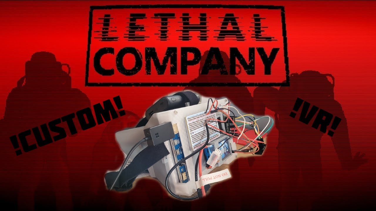 Building a Custom VR Headset to play Lethal Company