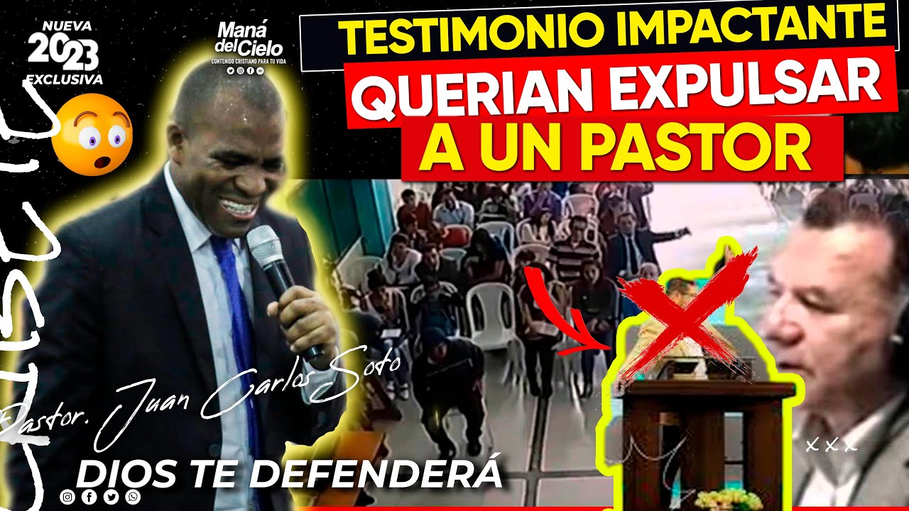 😭Dios TE DEFENDERA😧QUERIAN EXPULSAR A UN PASTOR🙏Dios está CONTIGO  - Pastor Juan Carlos Soto