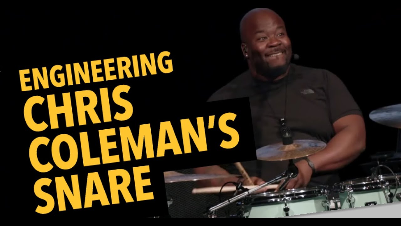 RRB mixing Chris Coleman for Vic Firth (Prince, Christina Aguilera, Chaka Khan)