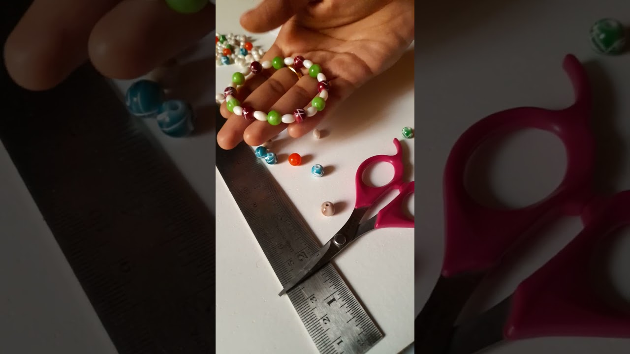 Bracelets Making Video – Design 2🏜️🌴🐪🌵🥻 #jyotsnaiksana #beadsbracelets #smallbusiness