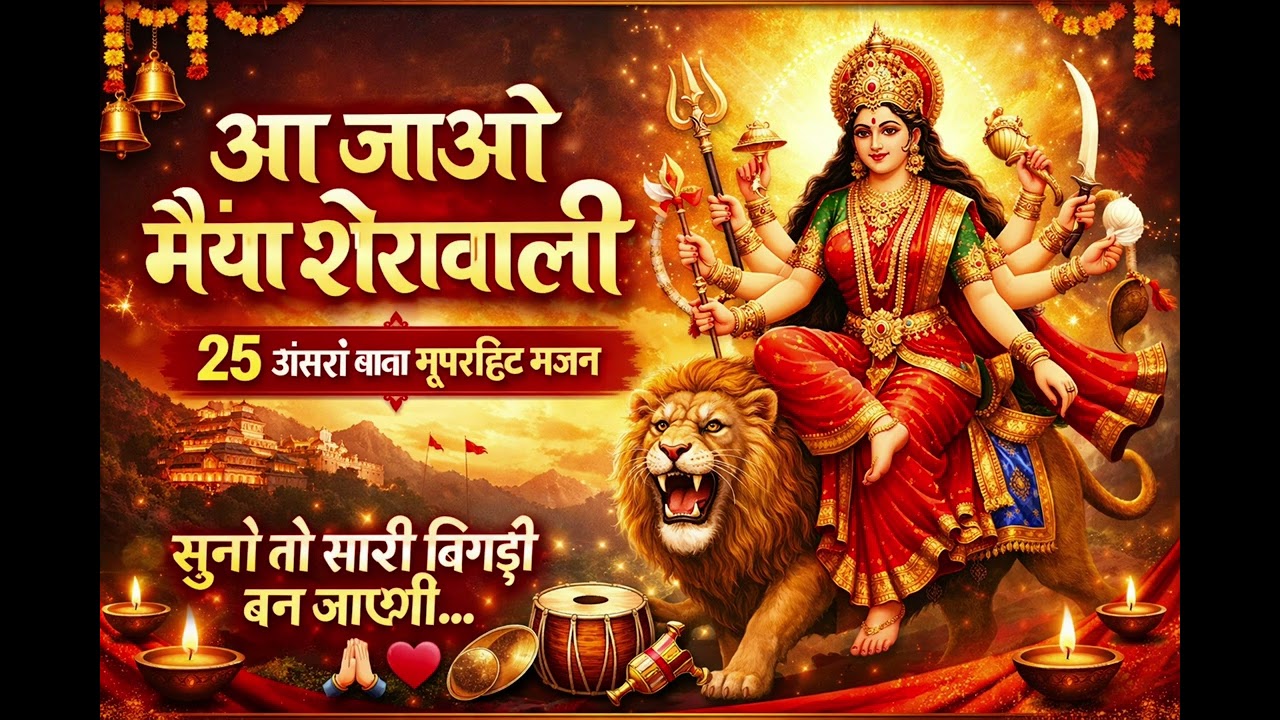 आ जाओ मैया शेरावाली” mata rani new bhajan 