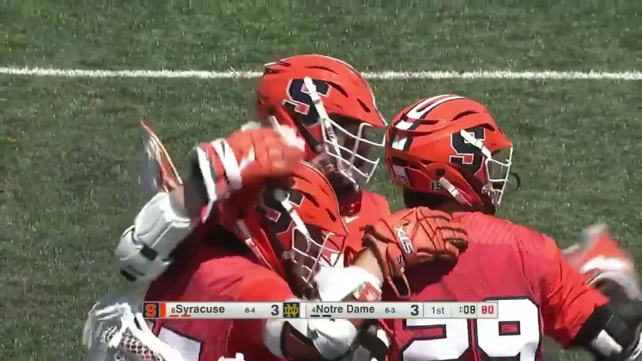 #4 Notre Dame vs #8 Syracuse Highlight | Men Lacrosse May 1,2021