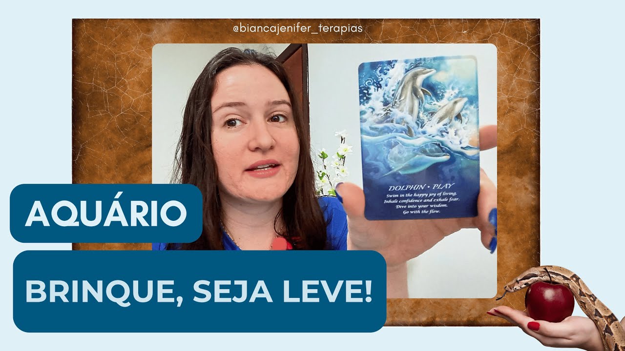 AQUÁRIO - BRINQUE, SEJA LEVE!