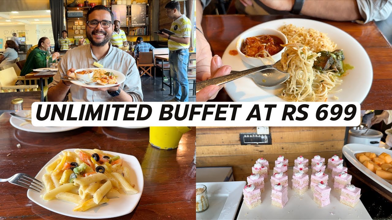 *UNLIMITED* Buffet at Rs 699 😱 | Pot Pourri Restaurant