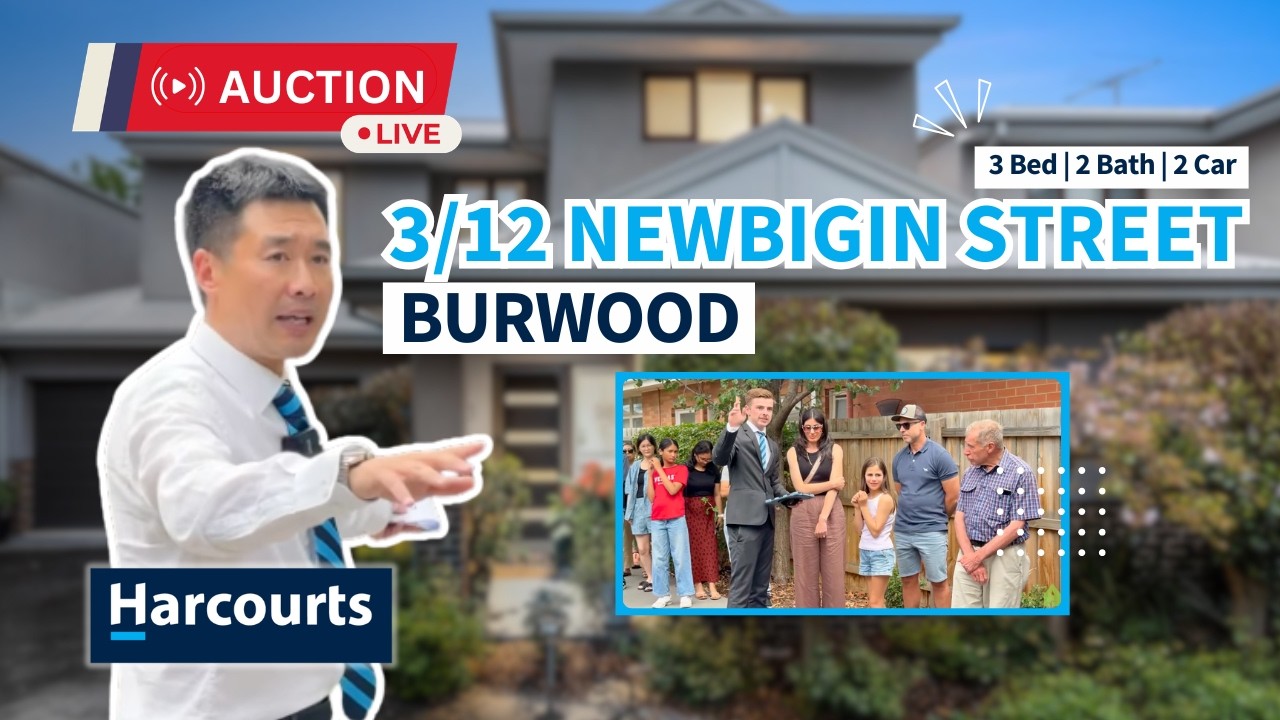 Live Auction @ 3/12 Newbigin Street, Burwood