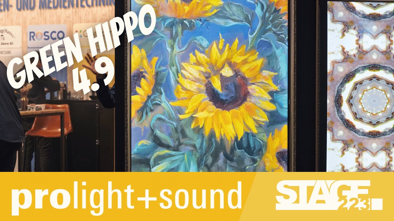 Green Hippo Software 4.9: 10-Bit Farbrevolution im Detail | Prolight + Sound 2024