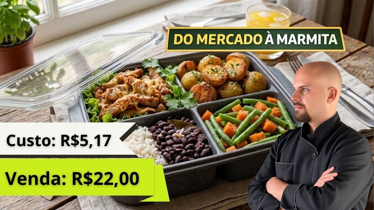 Carne suína premium, custo R$ 5,13 e o gatilho 