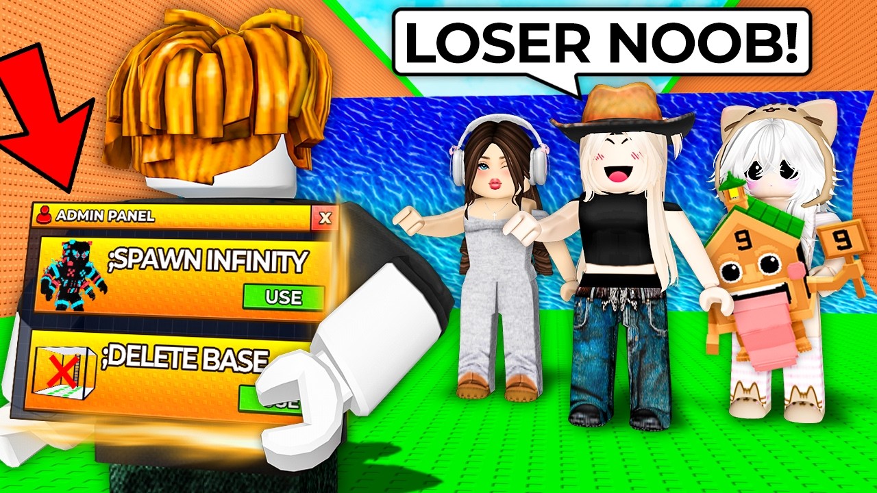 Pretending To Be a NOOB, Then Using OWNER!