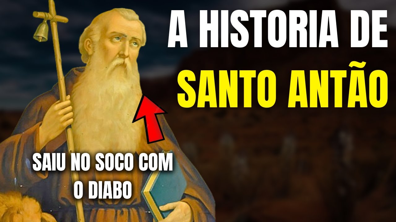 O Santo que Lutou com o Diabo em uma caverna - A Vida de Santo Antão