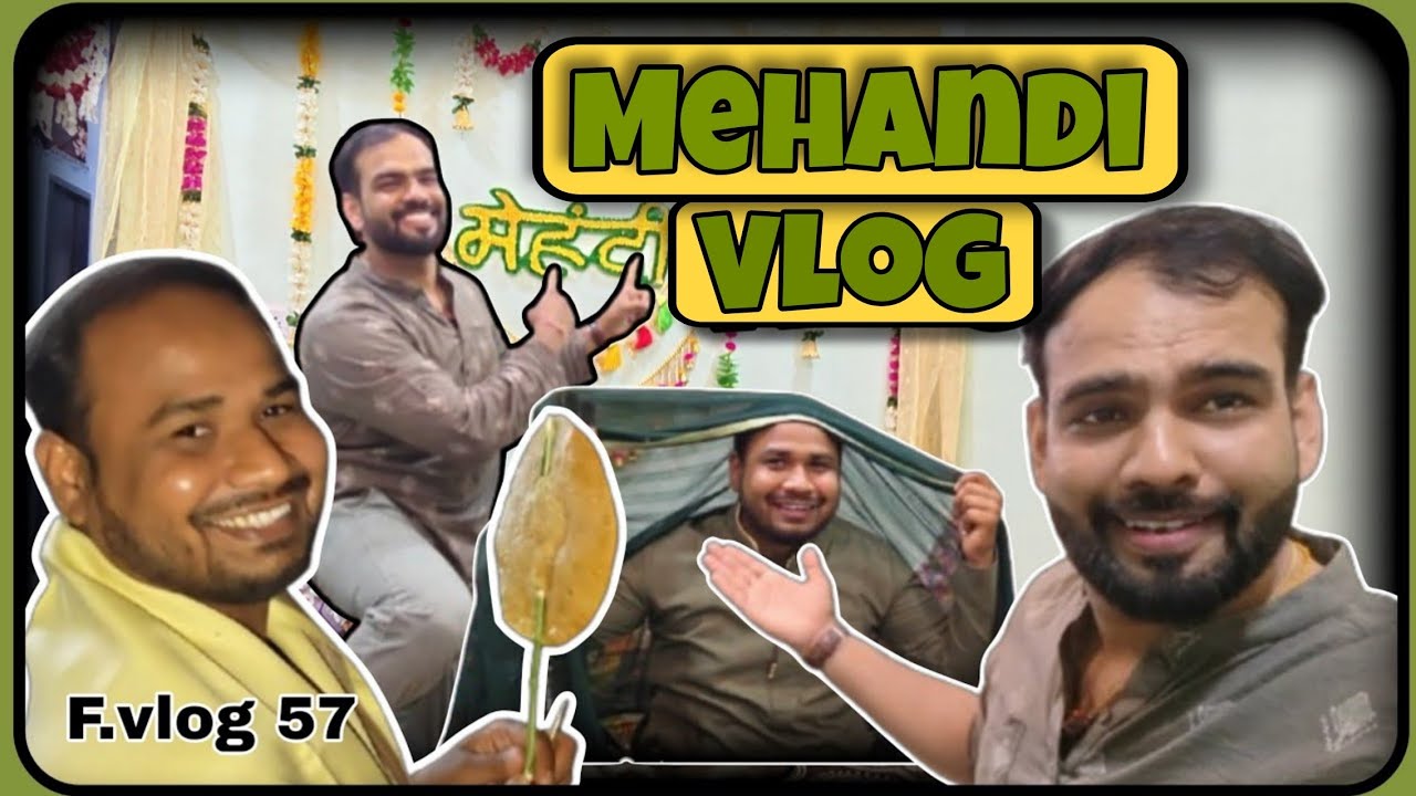 Bhai Ki Shaadi🎉 Series (Ep 2) | Mehendi Vlog 💚 Ganesh Pujan, Dance & Full Masti | @Kaashvikegharse 
