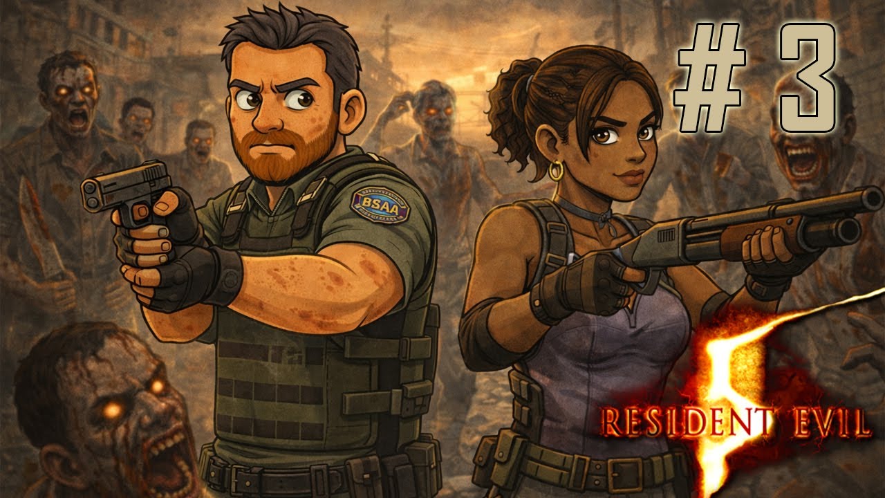 RE5 - The Ruins👍 Part 3