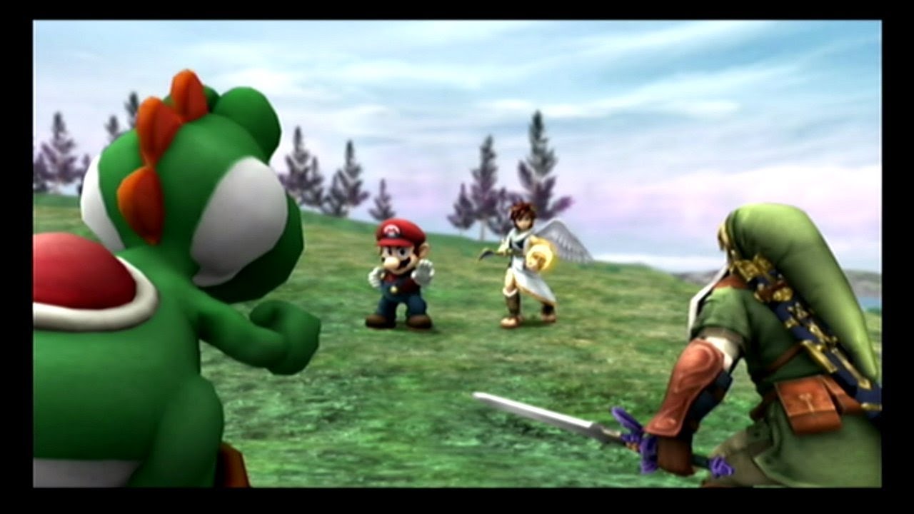 Super Smash Bros. Brawl The Lake Shore Peach's Route
