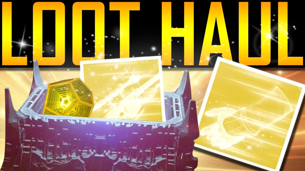 Destiny - EXOTIC LOOT HAUL!