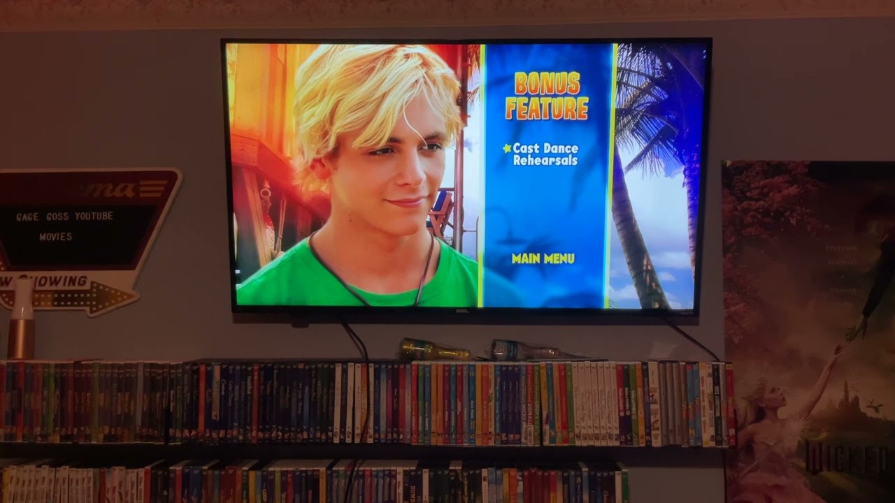 Menu walkthrough of Teen Beach 2 2015 dvd
