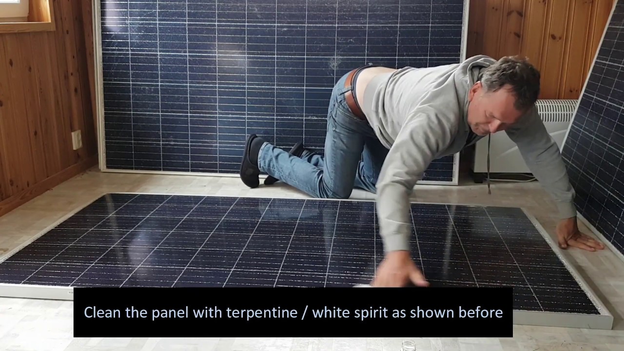 How to repair broken or cracked solar panels