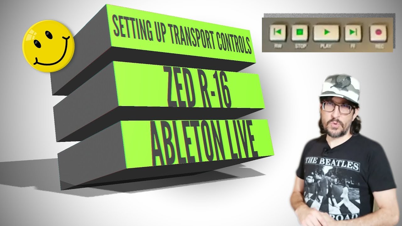 How To Configure Zed R16 Transport To Work With Ableton Live👽