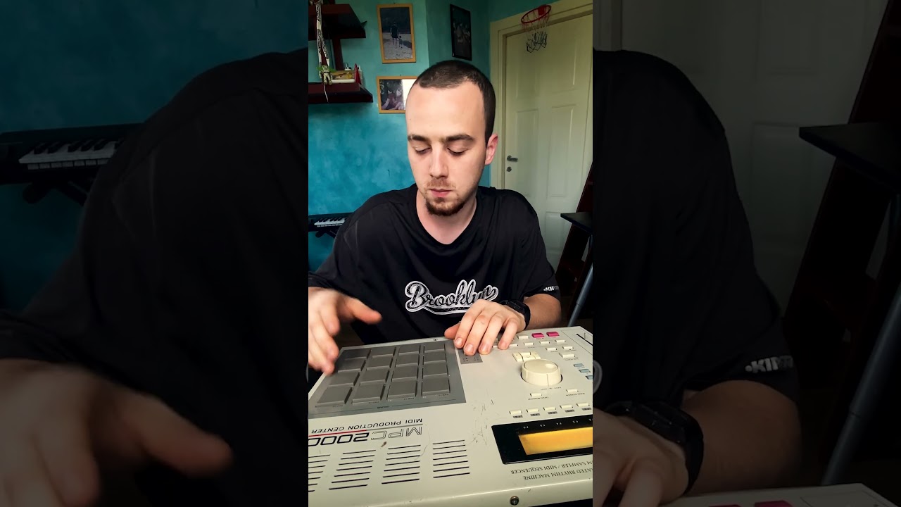 Making the angriest boom bap beat on the mpc 2000