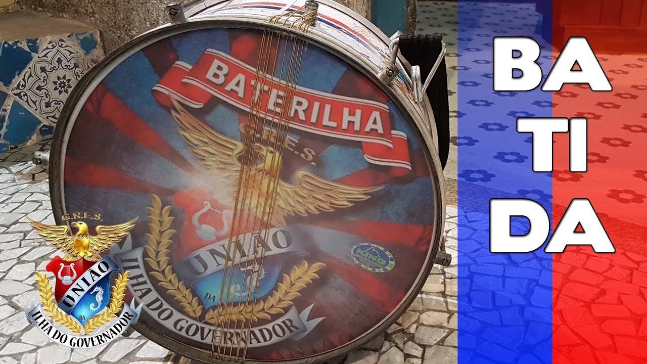 Bateria União da Ilha - Batida de caixa explicada pelos mestres Keko e Marcelo