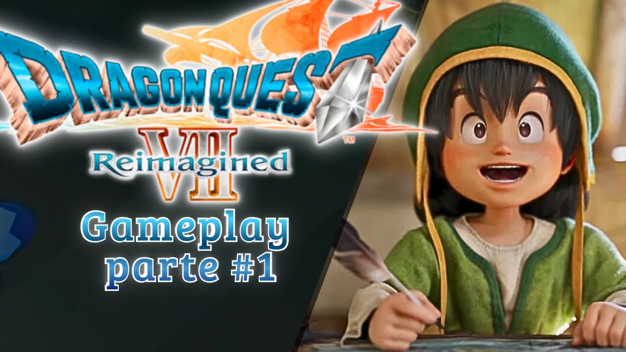 Jogando pela primeira vez DRAGON QUEST VII Reimagined