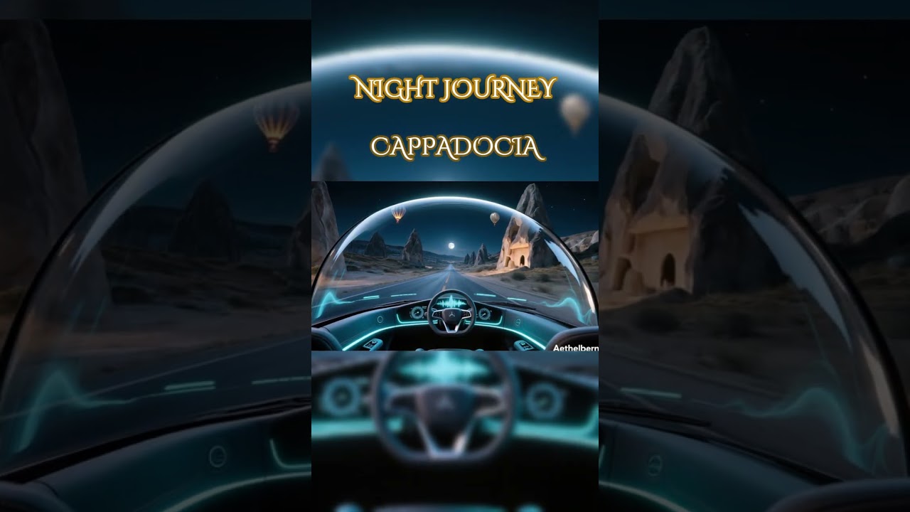 Night Journey: Cappadocia 🌙🚗 | Turkish Lo-Fi Deep House  