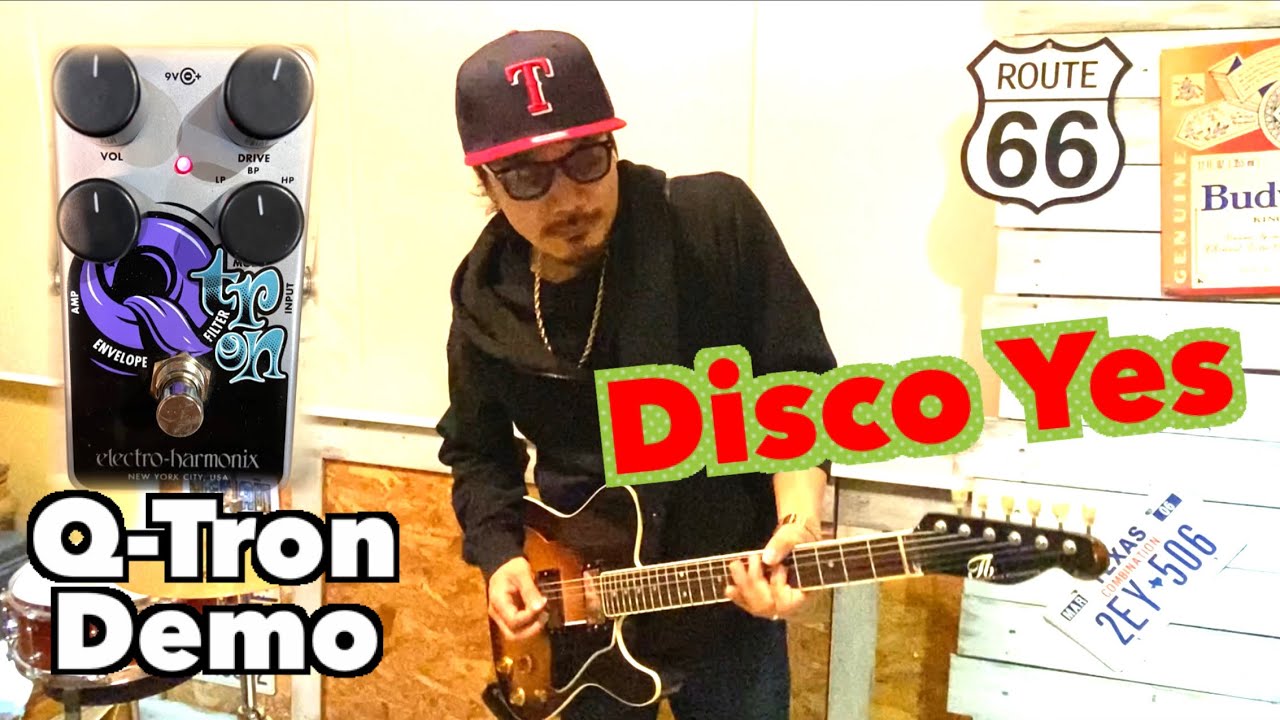 [Nano Q Tron] Disco Yes / Tom Misch (Cover) Electro-Harmonix Envelope Filter Pedal Demo