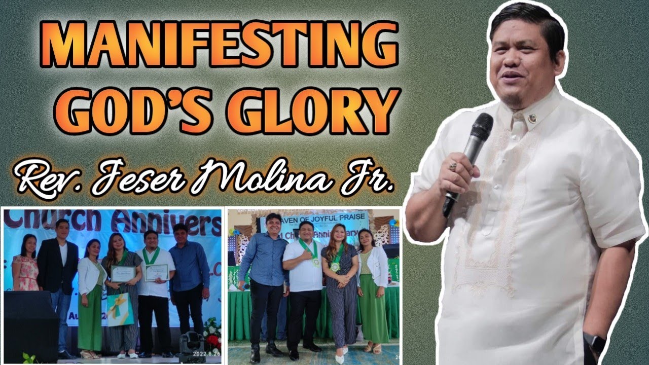 HOJP 3rd Anniversary part-2 | MANIFESTING GOD'S GLORY (Rev. Jeser Molina Jr.) | Faith Lim Petros