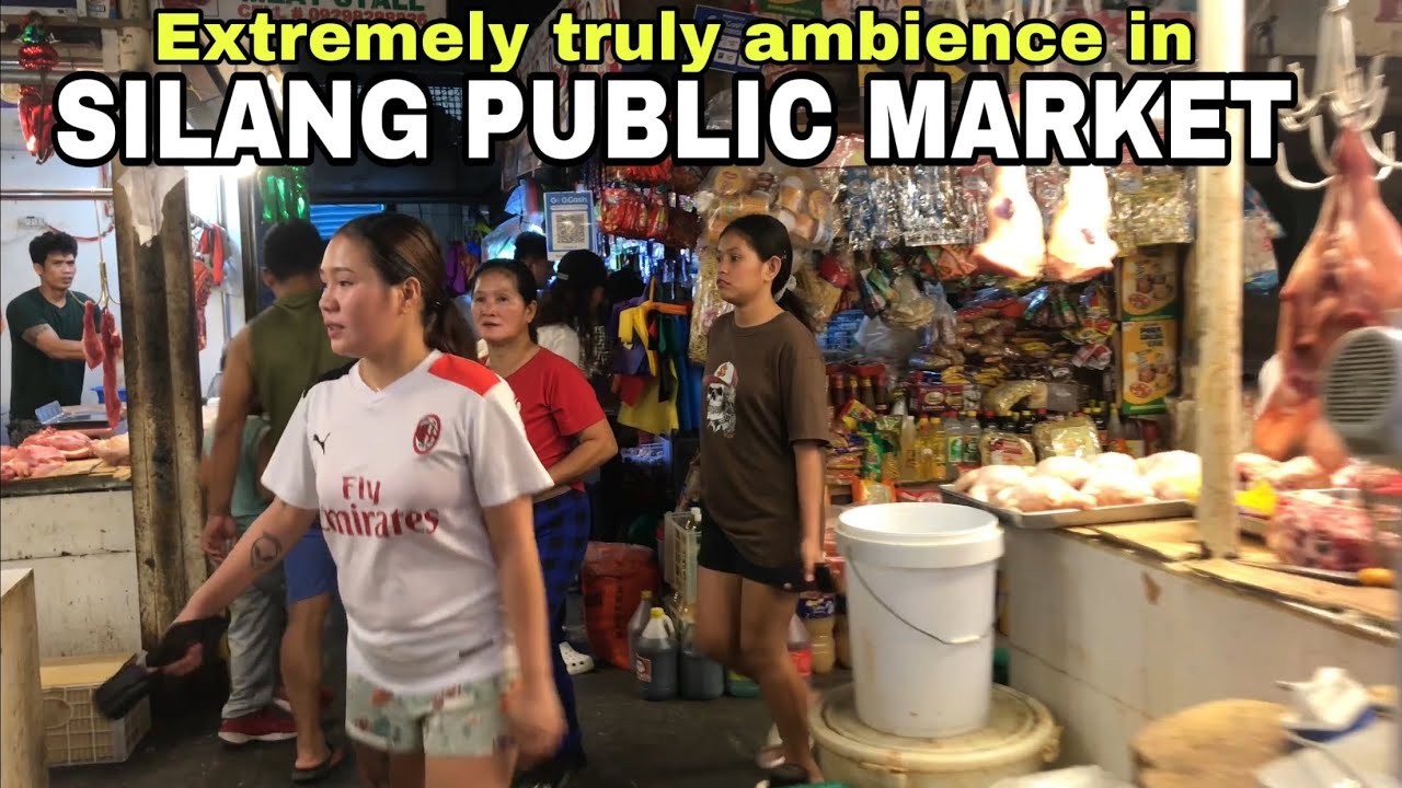 Truly ambience wet market SILANG cavite public market walking tour