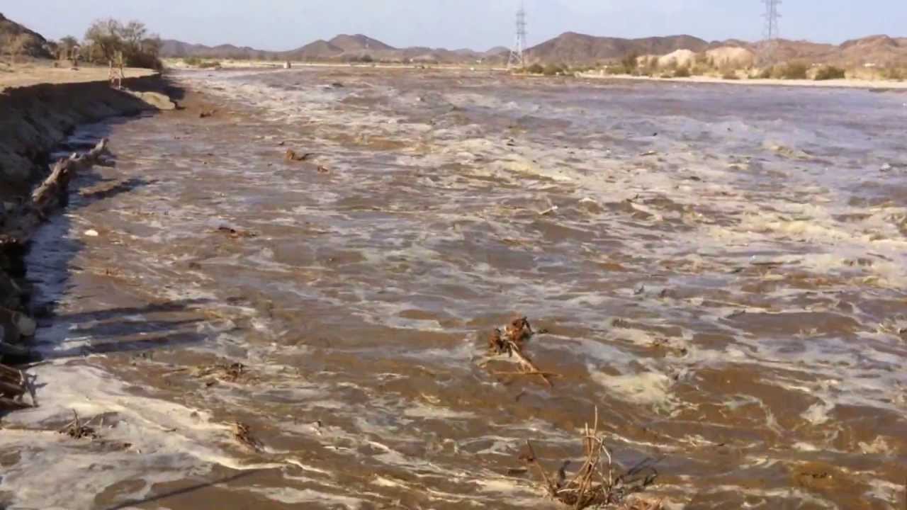 سيل وادي بيشة ( ترج ) 19/6/1434 هـ