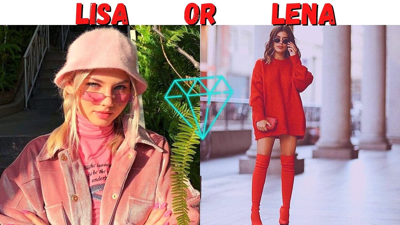 Lisa or Lena #12 - Pink or Red 💖
