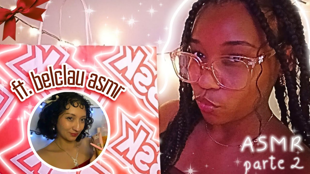 ASMR Haciéndote un glow up antes de NAVIDAD 🎀 feat. @belclauasmr 