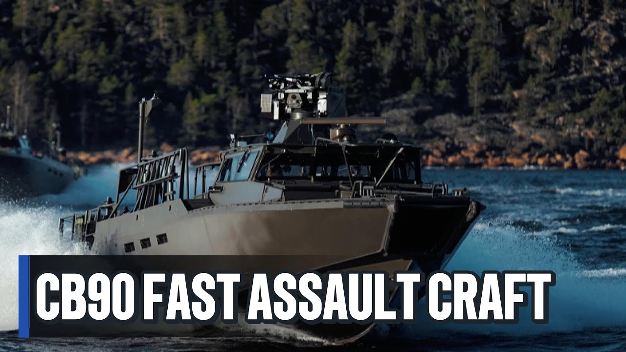CB90 Fast Assault Craft: See Why It’s a Game-Changer for Modern Naval Missions #military