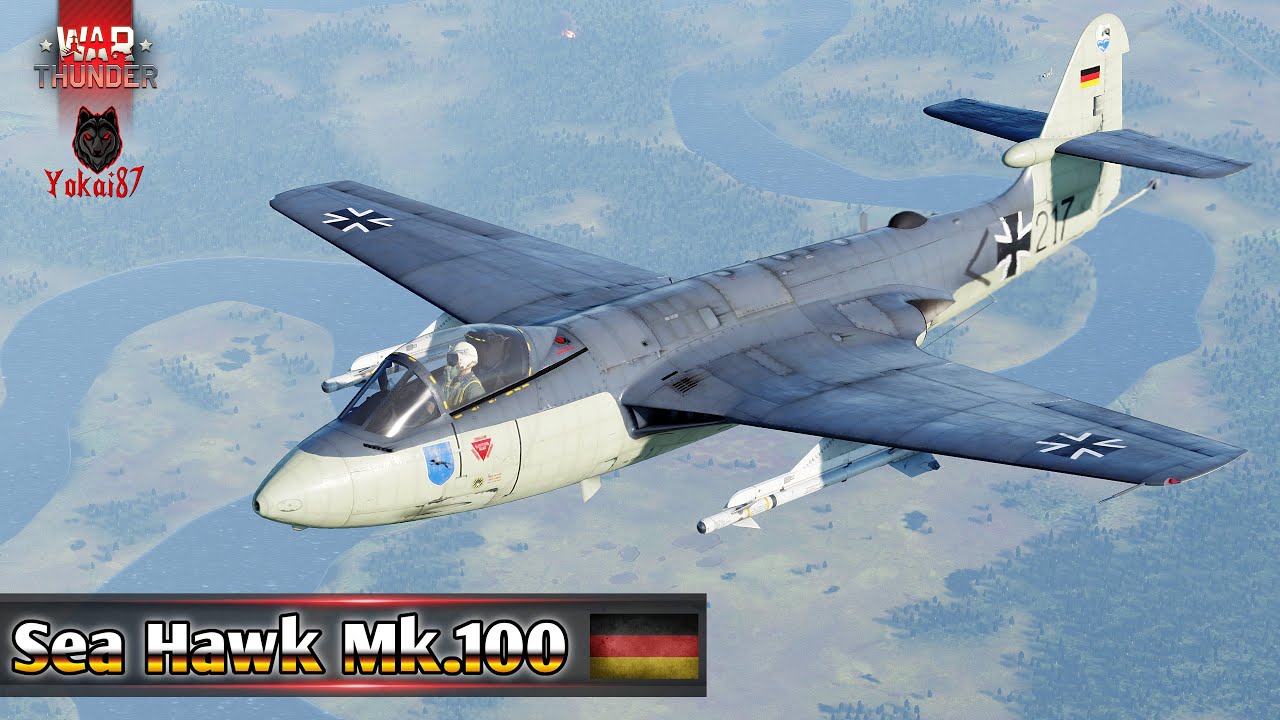War Thunder - Sea Hawk Mk.100  | #warthunderbrasil
