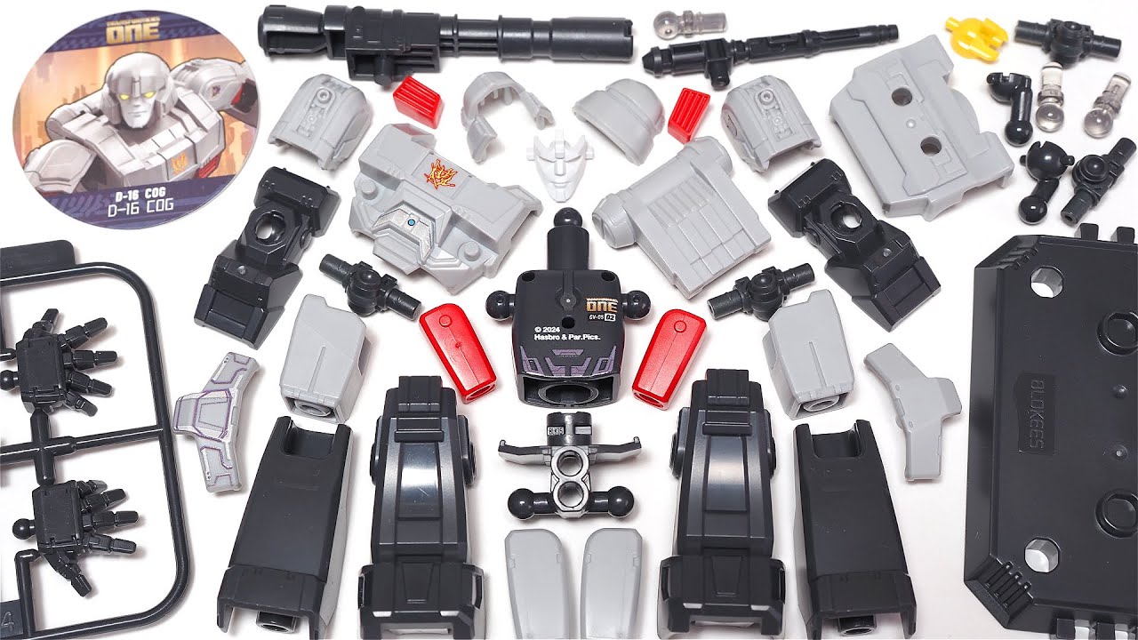 Transformers One | D-16 COG | Megatron | BLOKEES Transformers One Galaxy Version 05 Blokees Figures