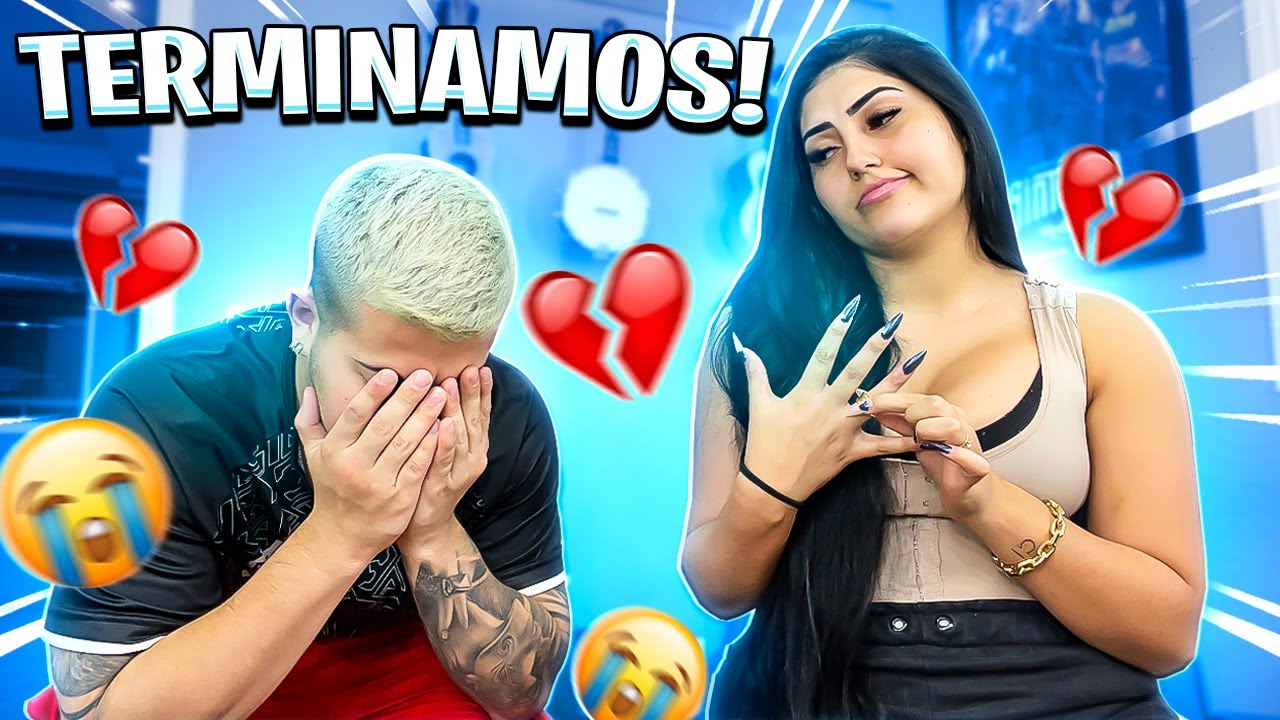 DISSE PRO MEU NAMORADO QUE QUERIA TERMINAR!!! *ele chorou* 😭💔