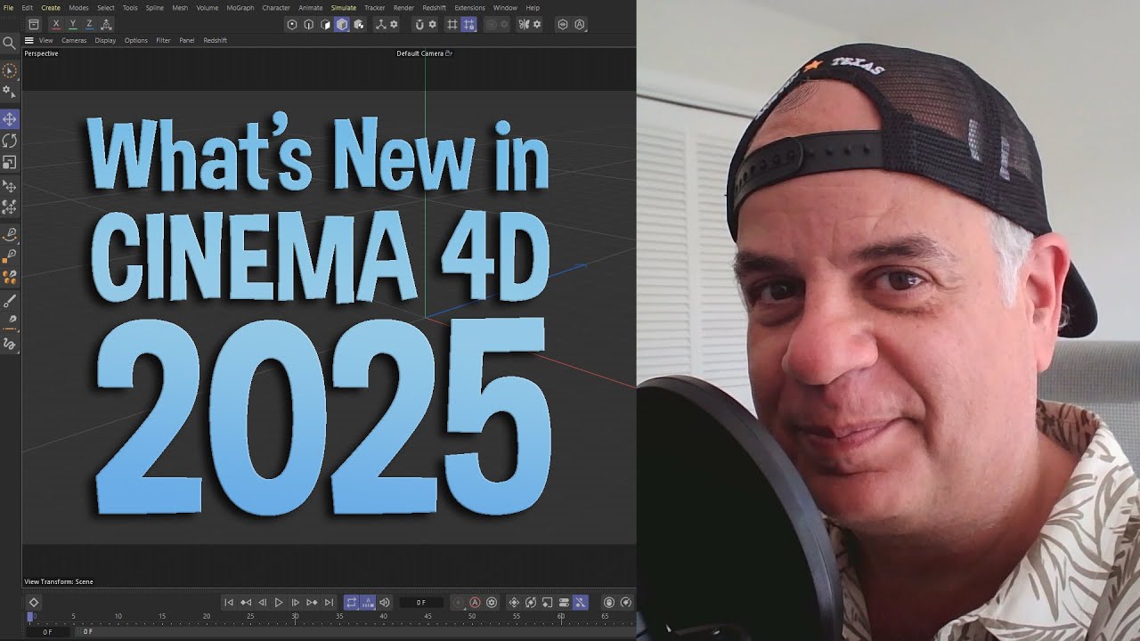 What's new in Cinema 4D 2025 with Joe Herman