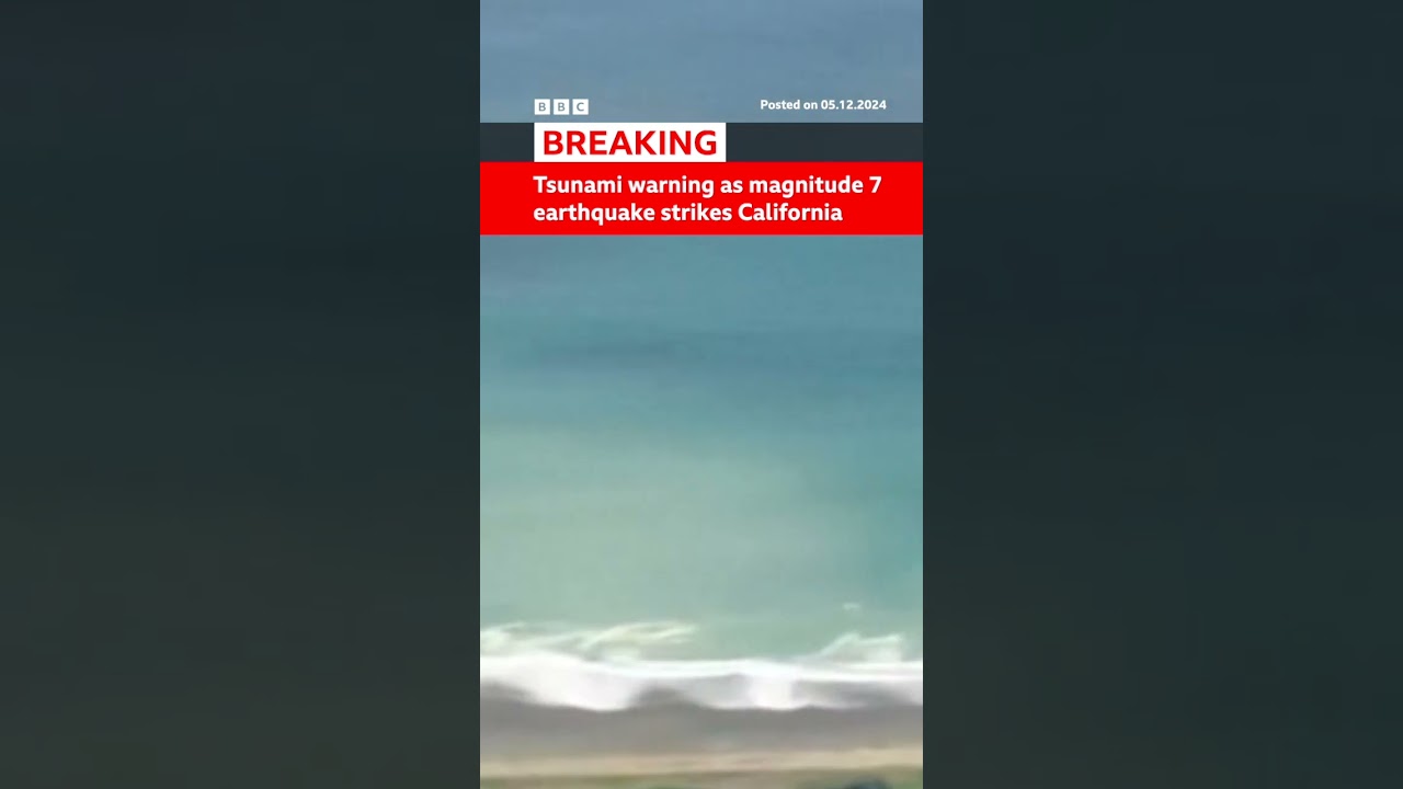 Magnitude 7 earthquake strikes California coast. #US #California #Earthquake #BBCNews