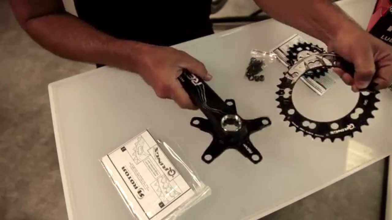 Rotor + Superfly: Montaje de bielas REX y platos Q-Rings
