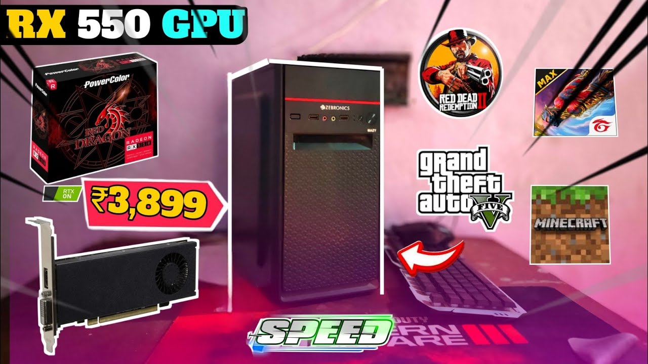 RX 550 2GB GDDR5 Review 🔥 | Best Budget GPU For Gaming in 2025?