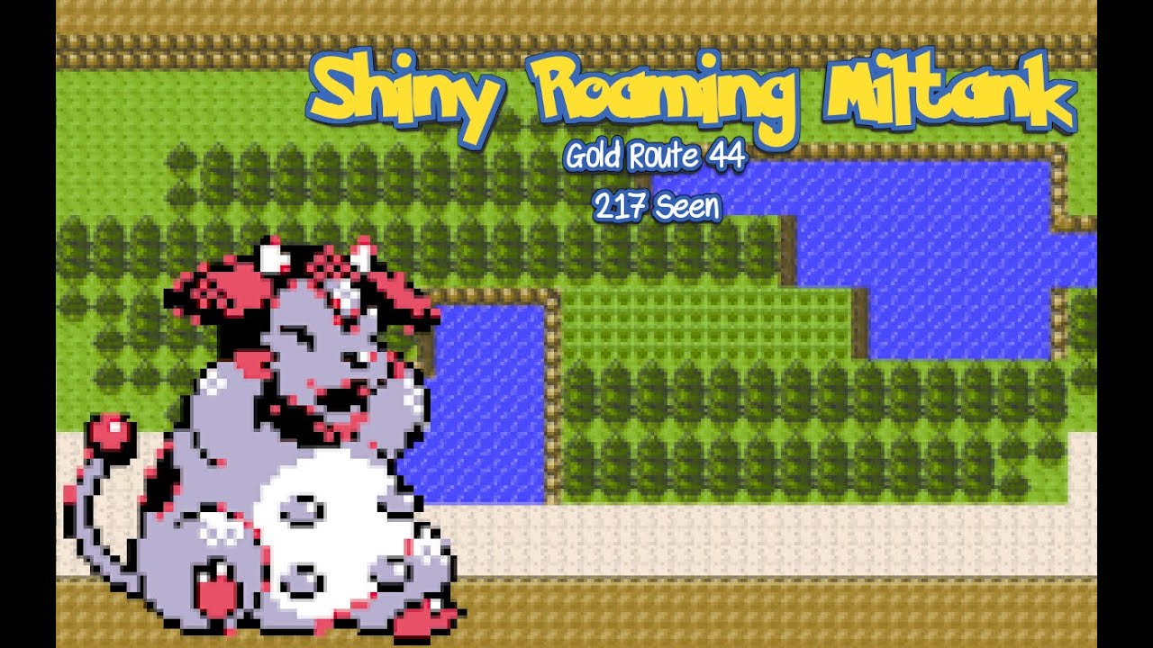[LIVE] Shiny Roaming Miltank in Pokémon Gold after 217 Seen! (Roamer Week 2021)