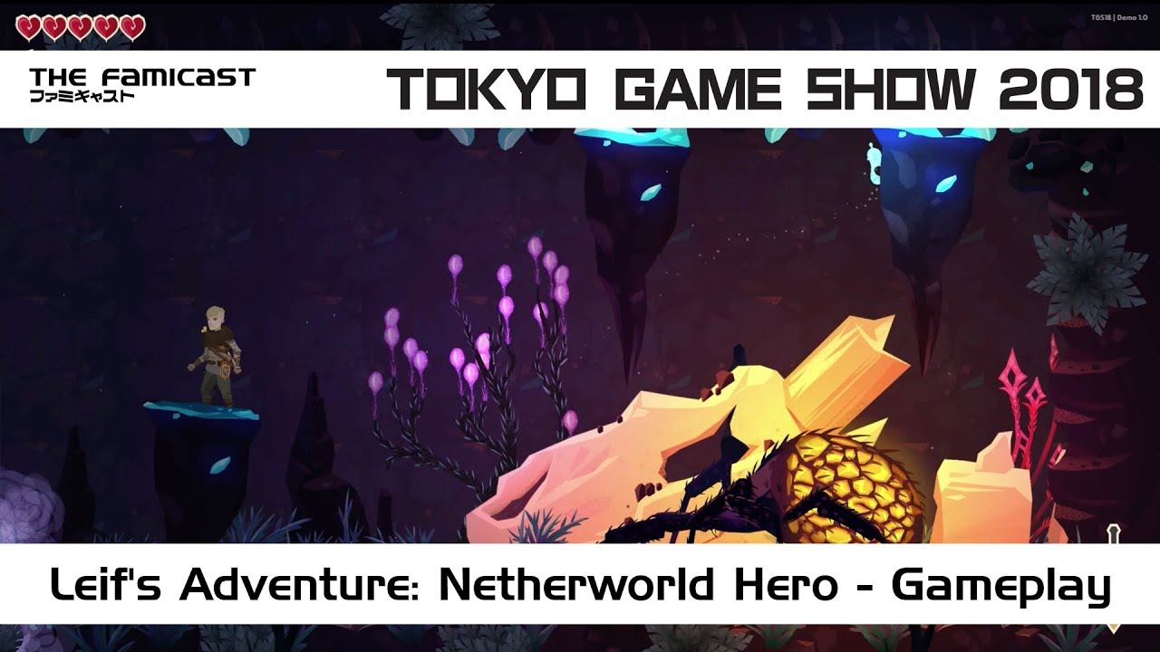 Leif's Adventure: Netherworld Hero | Direct Feed Gameplay | Switch | Famicast x TGS 2018