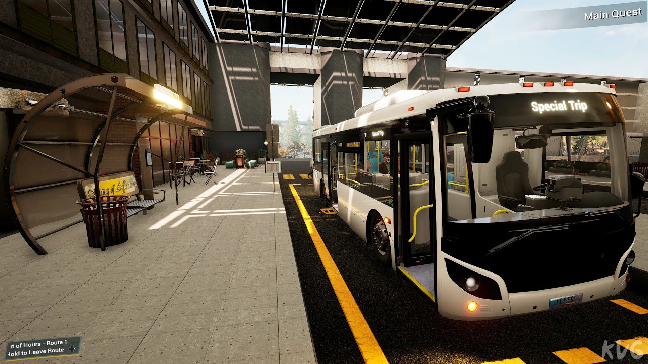 Bus Simulator 21 - Grande West Vicinity Bus 30ft. Diesel - Test Drive Gameplay (PC UHD) [4K60FPS]