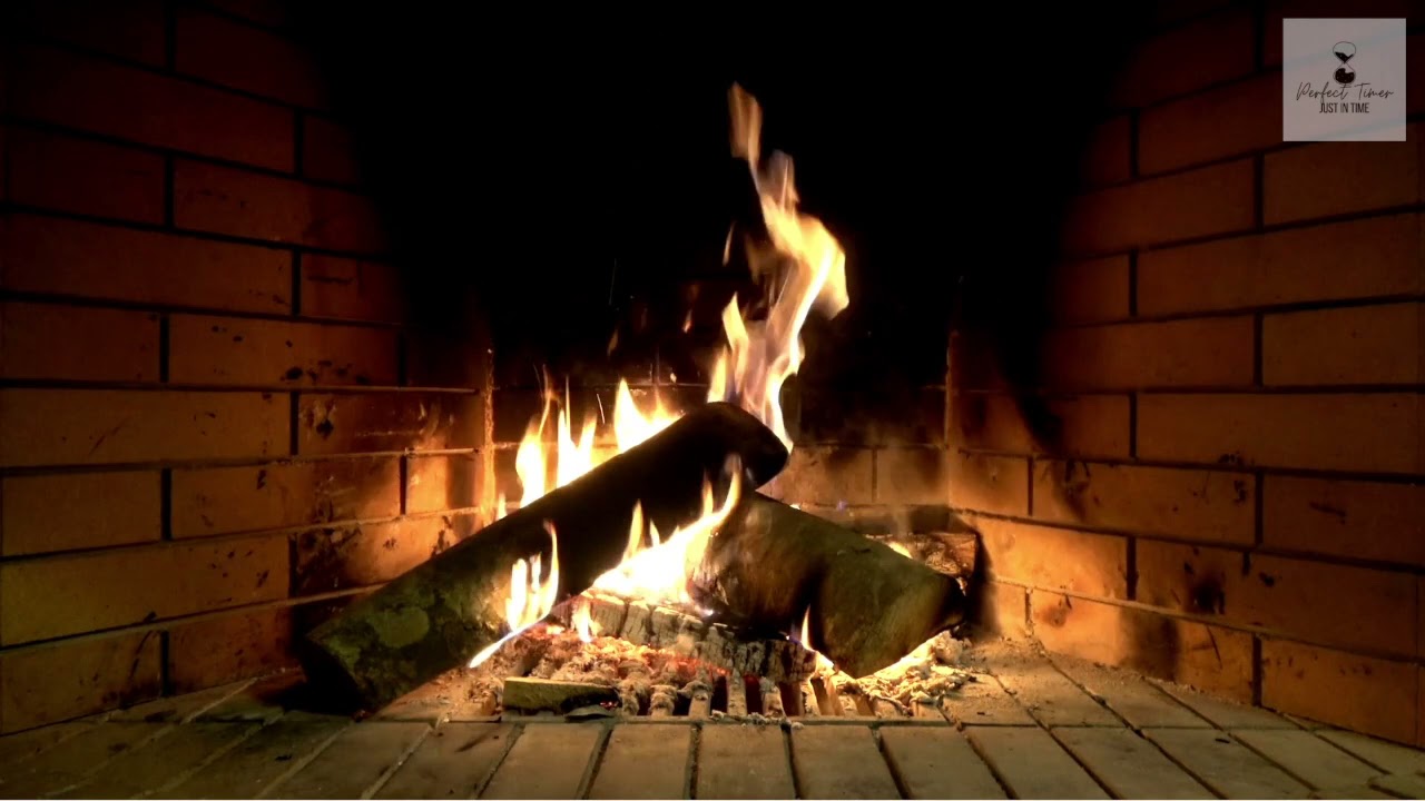Fireplace | 1 Hour | Christmas Music