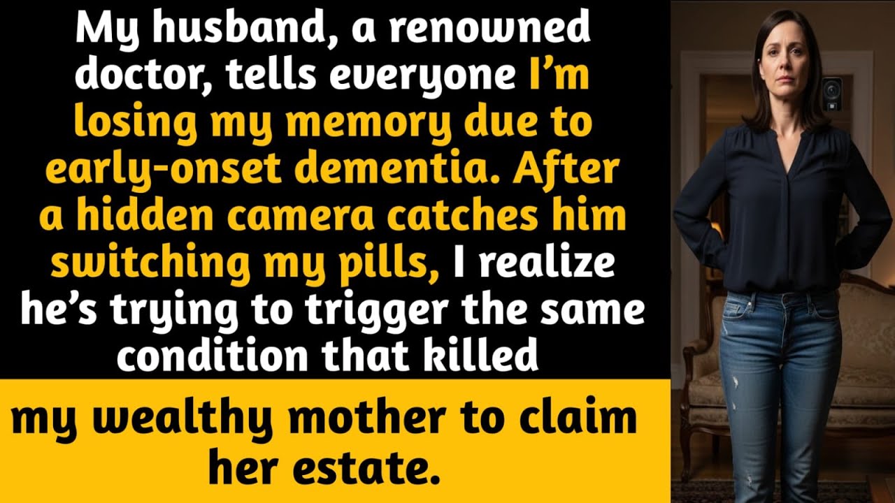 My husband claims I have dementia—but hidden camera exposed his shocking plan