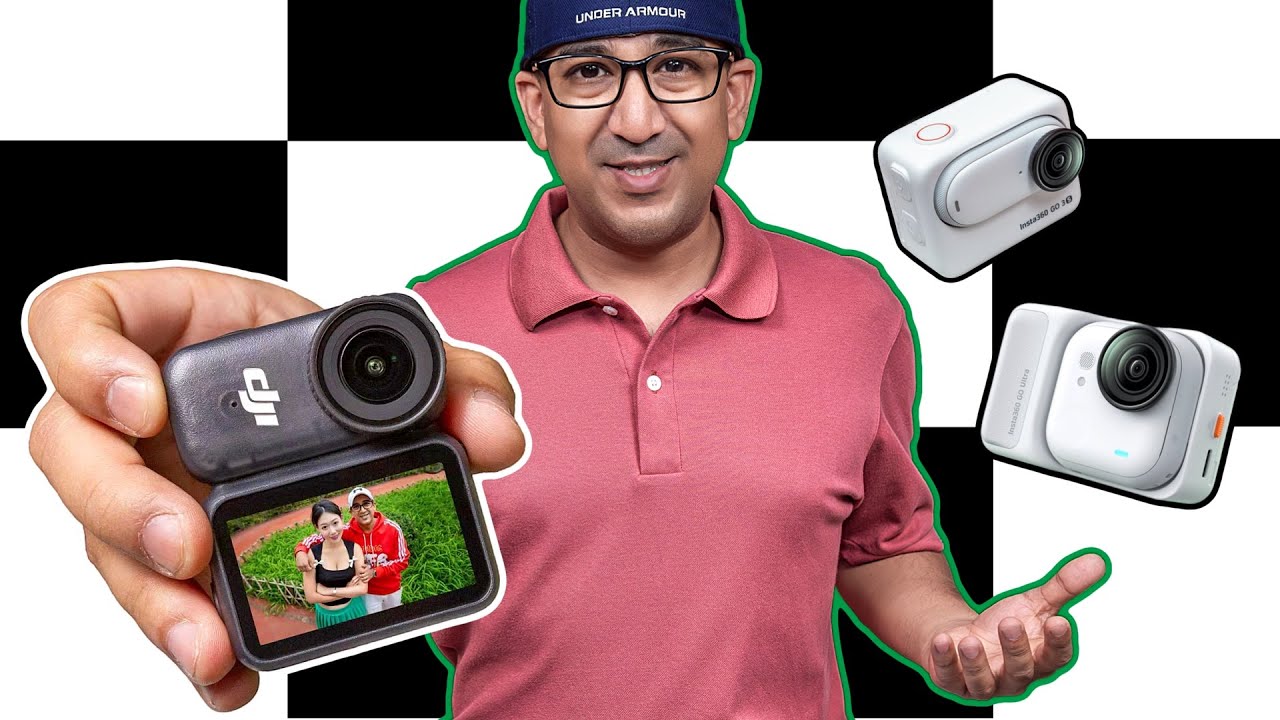 DJI Osmo Nano против Insta360 GO 3S и GO Ultra — сравнение реальных видеозаписей