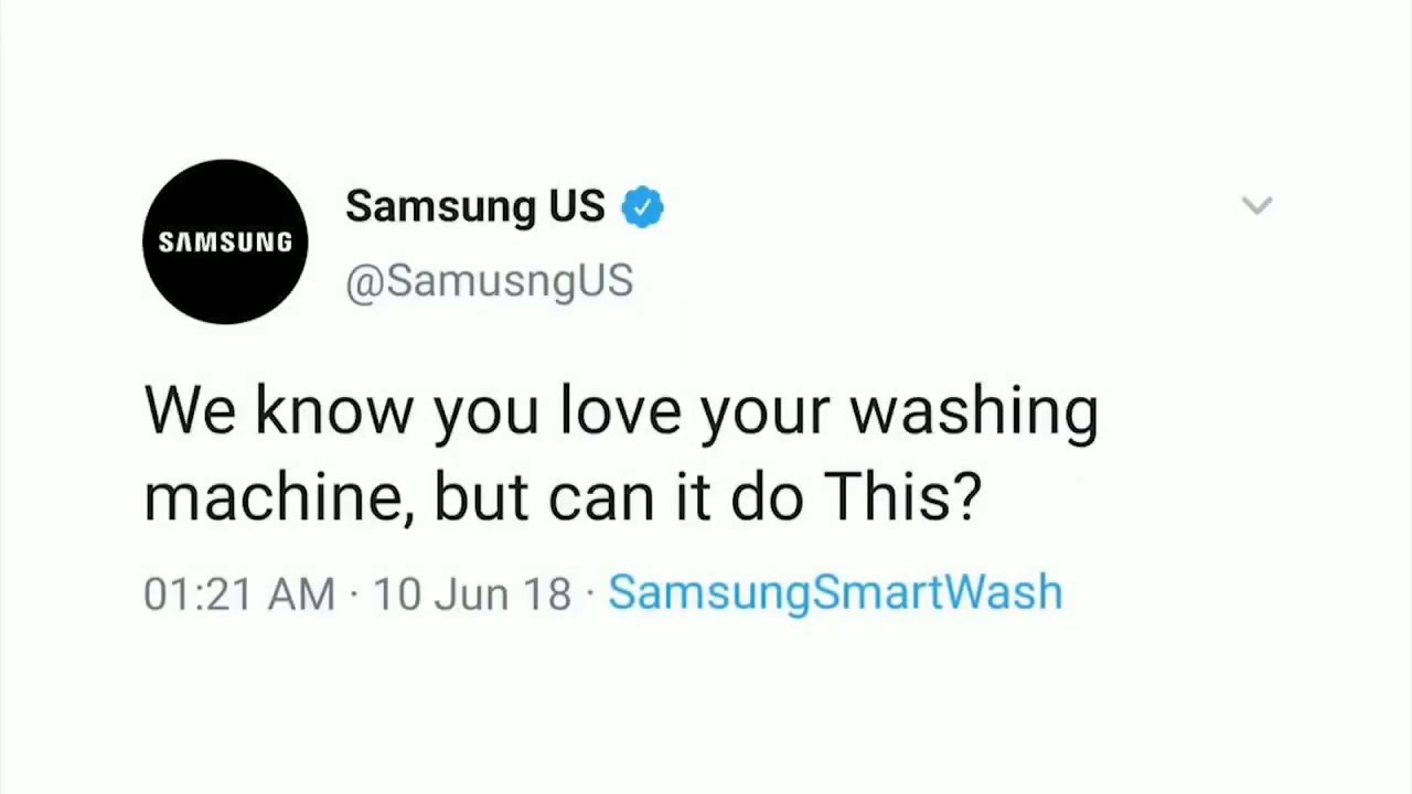 Damien Lee's Greatest Laugh. (Samsung Smart Washer)