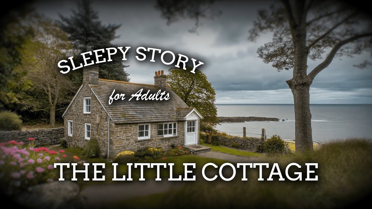 NO ADS - Sleep Story for Adults - Calm Male Voice - The Little Cottage by the Sea | 528Hz - No Ads