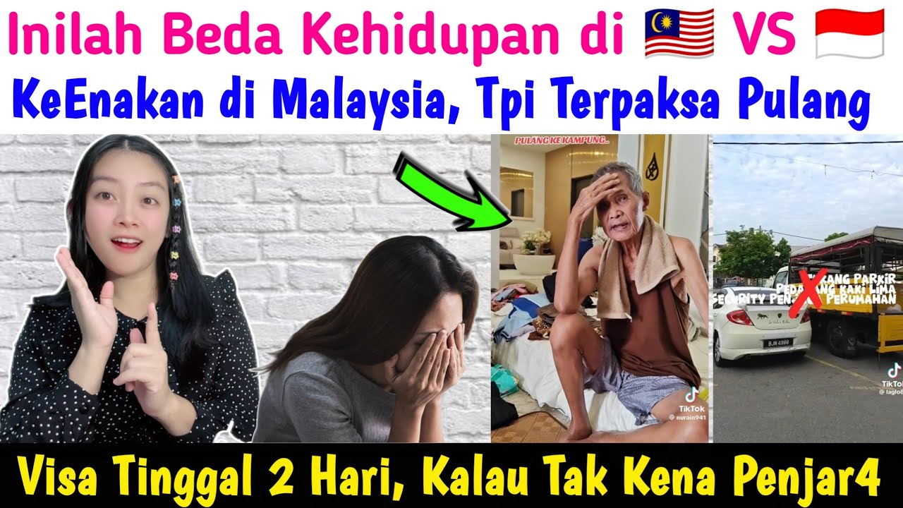 BAPAKKU SEDIH TINGGALKAN MALAYSIA, TAPI HARUS BALIK INDONESIA KALAU TAK KENA PENJ4R4⁉️
